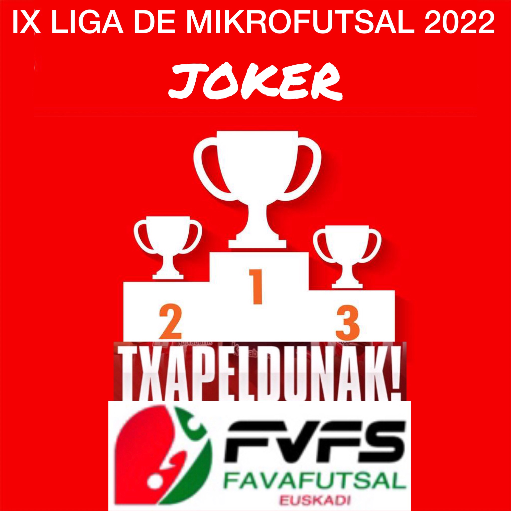 Joker campeón de la Liga de Mikrofutsal 2022.
