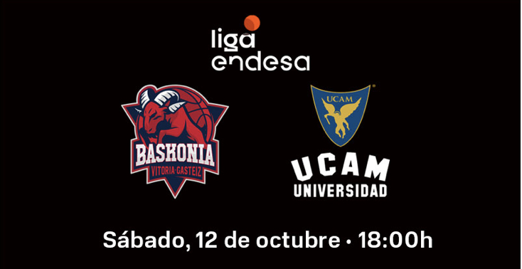 Equipo que ha resultado premiado con dos entradas para presenciar en directo el encuentro de Liga Endesa, Baskonia - UCAM Murcia.