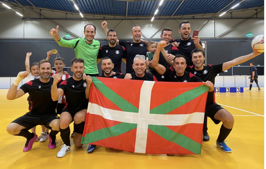 Medalla de Oro de Fútbol Sala en los Mundiales de Policías y Bomberos.