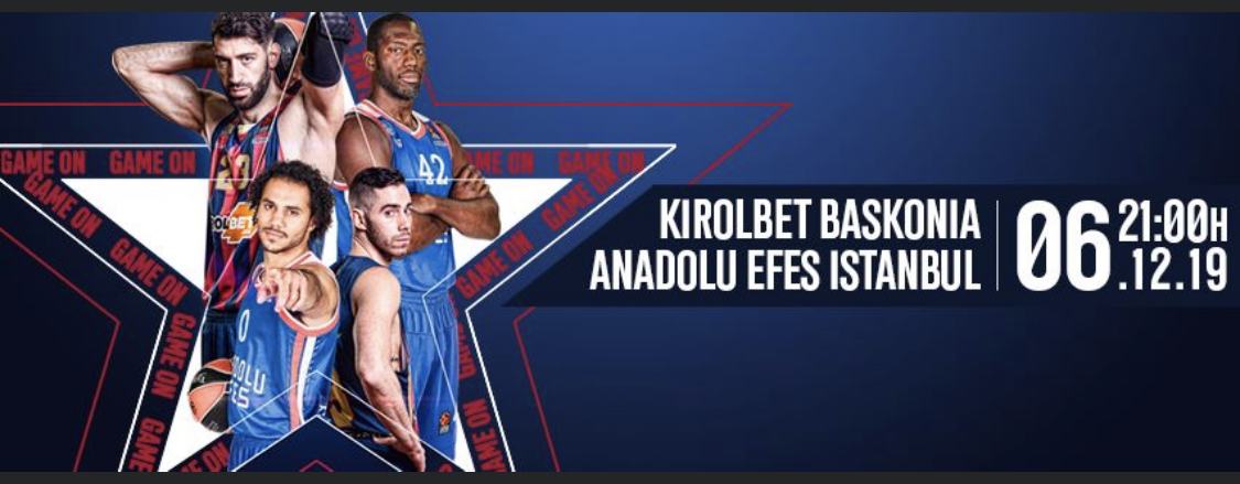 Equipo que renovó plaza de forma anticipada para la temporada 19/20, y que por ello, ha resultado premiado con dos entradas para asistir en directo y de forma gratuita el encuentro de la Euroleague, Baskonia-Anadolu Efes.