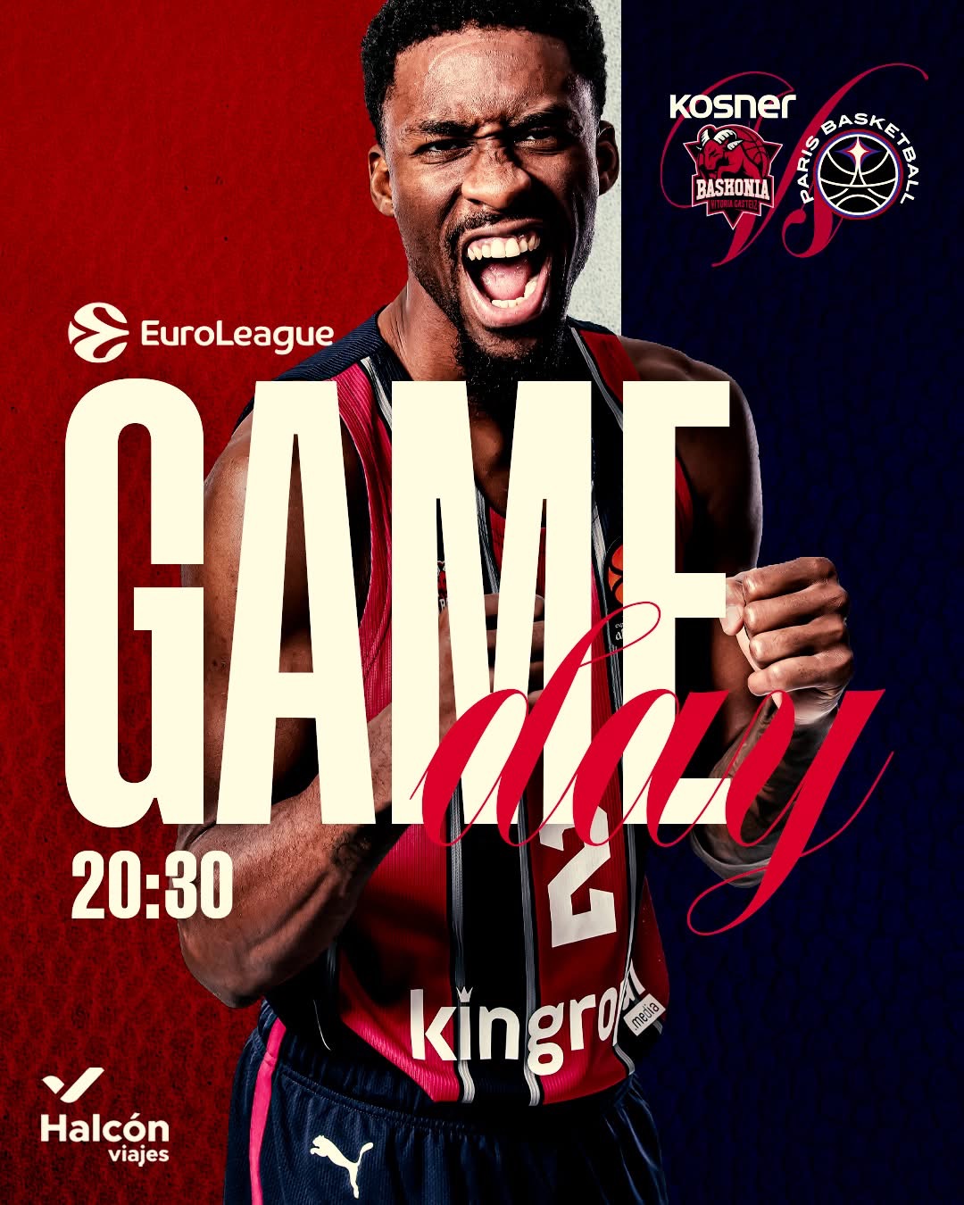 Equipo que ha resultado premiado con dos entradas para presenciar en directo el encuentro de Euroliga, Baskonia - Paris Basketball.