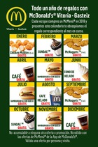 McDonald’s Vitoria-Gasteiz, colaborador oficial de Favafutsal, ofrece a todos los miembros de la entidad, un año 2018 lleno de sabrosos regalos.