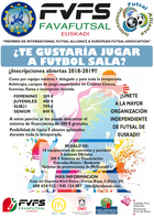 Apertura de inscripciones para EQUIPOS NUEVOS 2018/2019. Obsequio de equipaciones gratis compuesta por camiseta y pantalon, 300€ del Sistema de Financiación y 2 balones oficiales. 