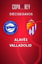 Equipo premiado con dos entradas para presenciar en directo el encuentro de dieciseisavos de final de la Copa del Rey entre el DeportIvo Alavés y Real Valladolid.