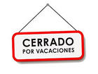 Cierre de nuestras oficinas por vacaciones. Próxima apertura el martes el 10 de septiembre.