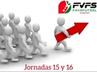 Ibondo Baños de Ebro, Cafetería Manai, Aramaixo TFK, C.F Señor de los Milagros, Rif City, C.D. Juventud-Los Herrán, y Galeón Taberna, actuales líderes tras las jornadas 15 y 16 en sus respectivas categorías de las competiciones alavesas.