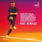 El ex Manchester United y selección inglesa, Paul Scholes, integrará el equipo dirigido por Juanjo Bernal.