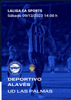 Equipo premiado con dos entradas para presenciar en directo el encuentro de Liga Santander entre DeportIvo Alavés y Las Palmas. 