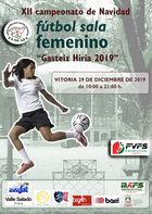 Inscripciones abiertas para el XII Campeonato Femenino de Navidad de Fútbol Sala. Inscripciones cerradas. Abiertas de plazas de reserva.