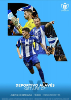 Equipo premiado con dos entradas para asistir en directo y de forma gratuita al encuentro de Fútbol de Primera División, correspondiente a la Copa del Rey, entre Deportivo Alavés  y Getafe.
