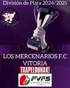 Los Mercenarios F.C Vitoria, campeón de División de Plata 2024/2025.
