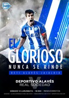 Equipo premiado con dos entradas para asistir en directo y de forma gratuita al derbi entre el Deportivo Alavés y la Real Sociedad.