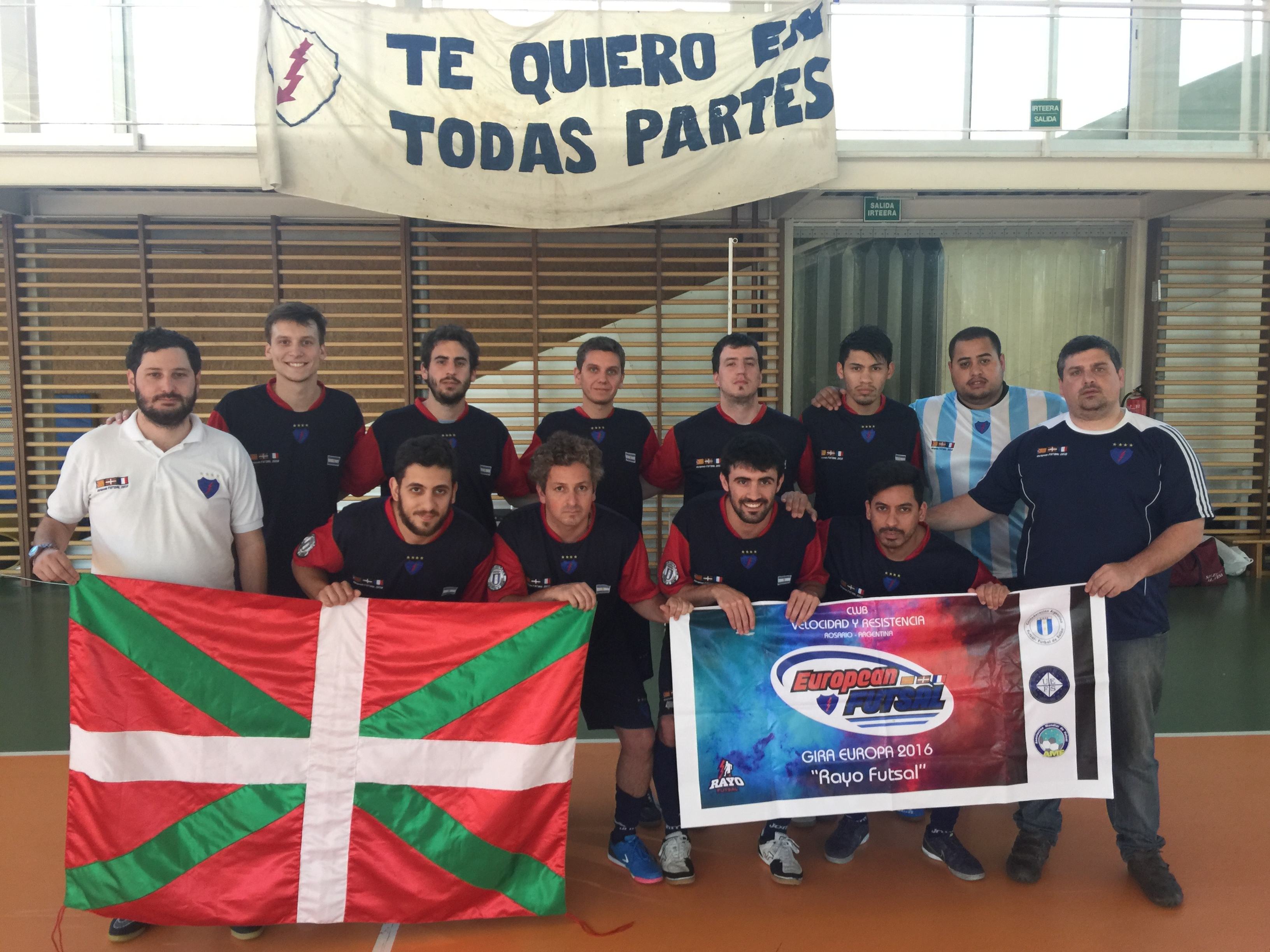 El club argentino Velocidad y Resistencia se enfrentará al Futsal Chigre Ali13 por el título del Torneo Internacional "European Futsal".