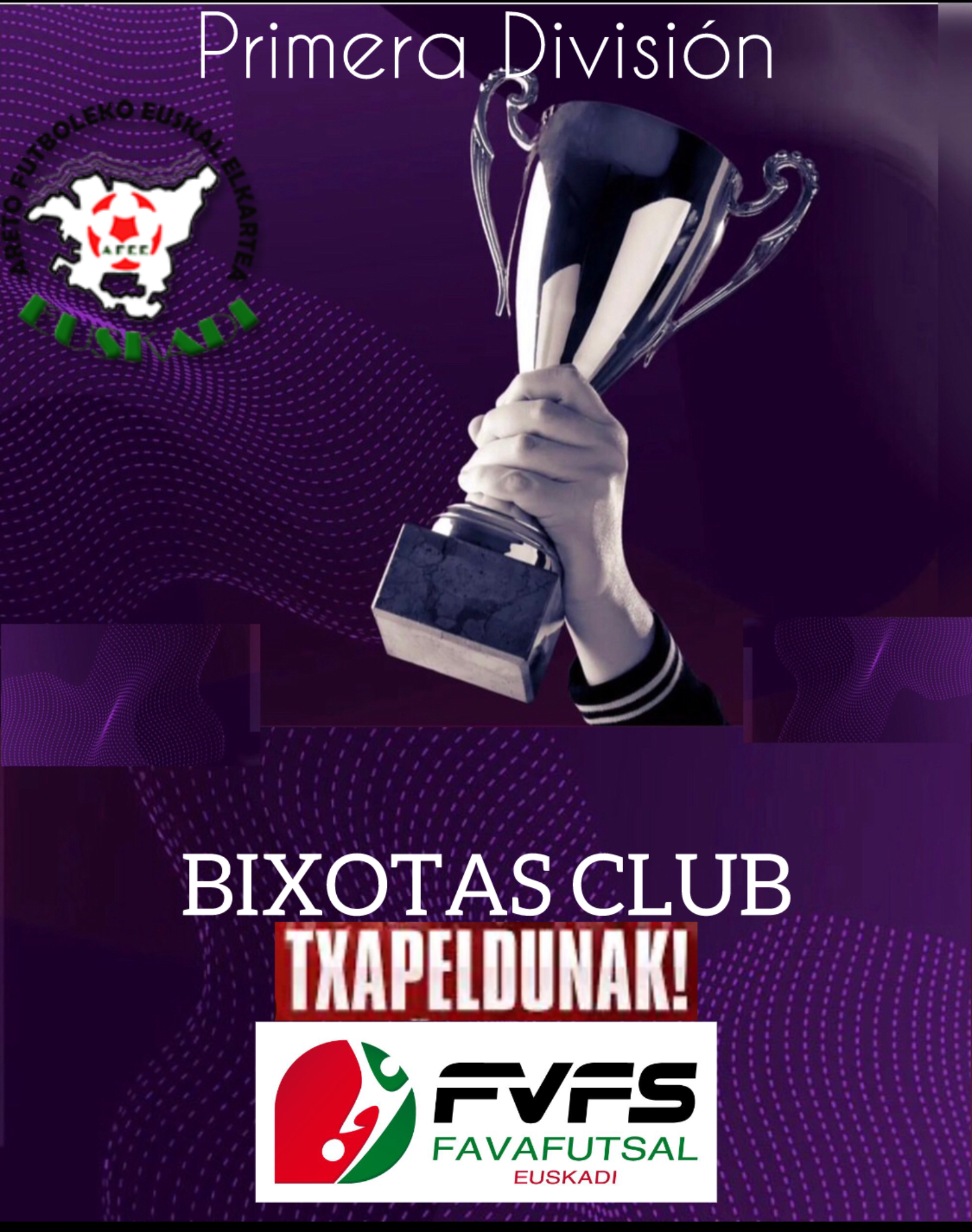 Bixotas Club, campeón de Primera División 2023/2024.