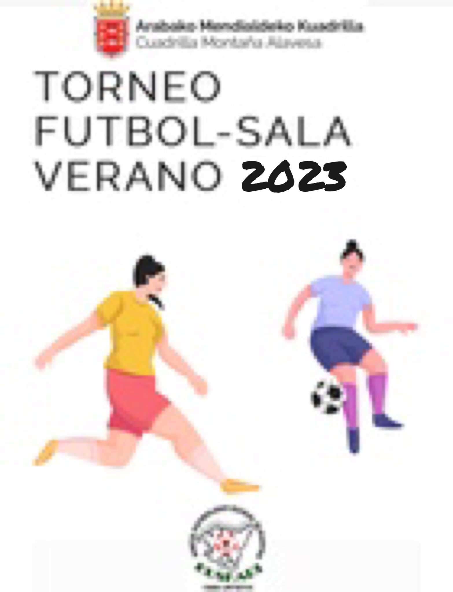Torneo de Fútbol Sala Cuadrilla de la Montaña Alavesa 2023.