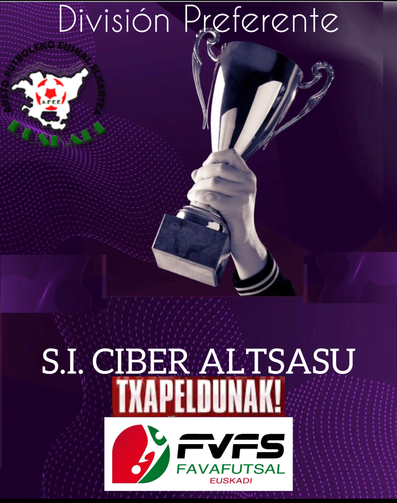 S.I. Ciber Altsasu, campeón de División Preferente 2023/2024.
