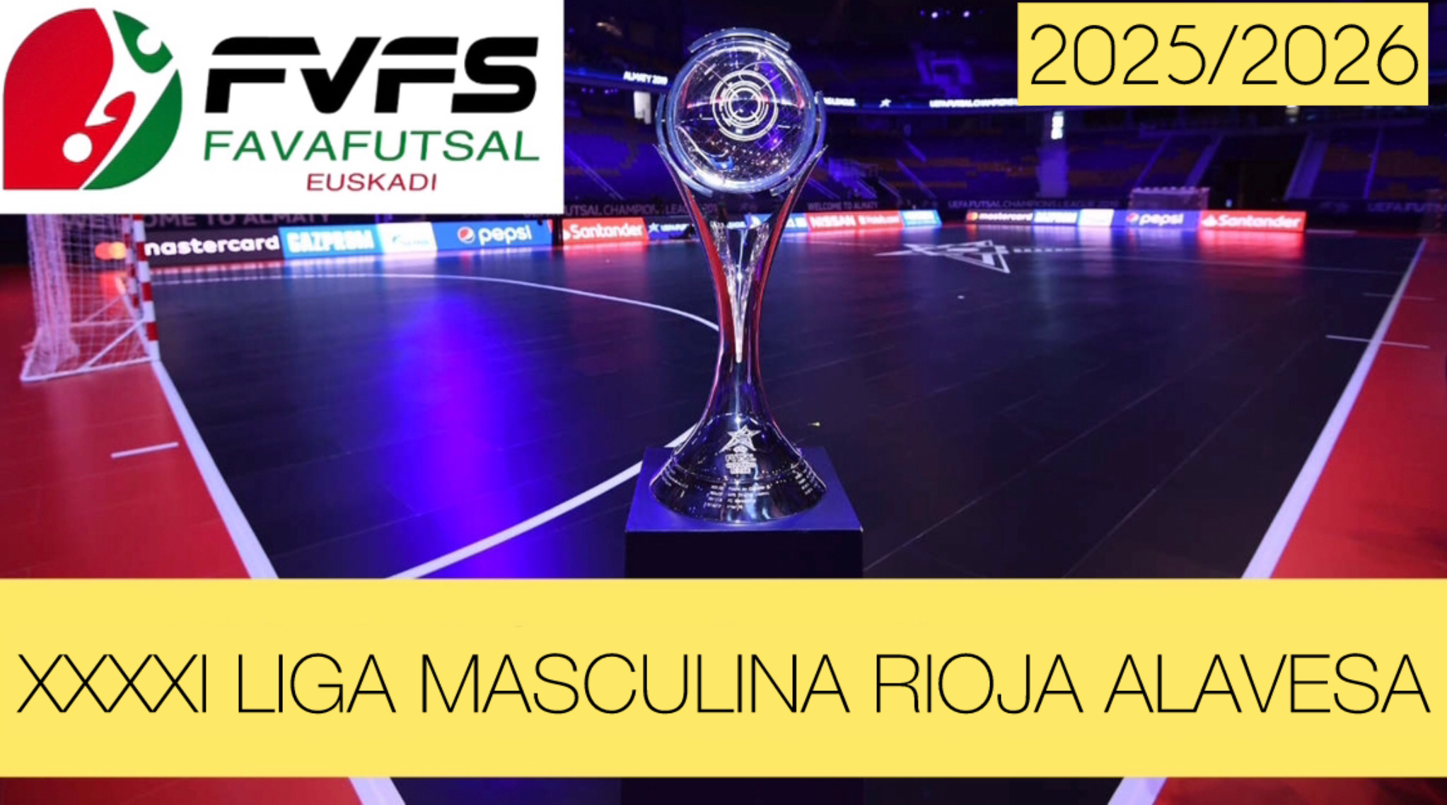 Inicio de la XXXXI edición de la Liga Masculina de La Rioja Alavesa 2025/2026.