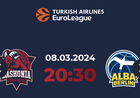 Equipo premiado con 2 entradas para asistir en directo al encuentro de Baloncesto de Euroliga, entre Baskonia y Alba Berlín.