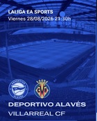 Equipo que ha iniciado trámites para la temporada 26/27, y que por ello ha resultado premiado con dos entradas para presenciar en directo el encuentro de Liga Santander, DeportIvo Alavés - Villarreal.