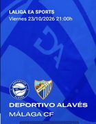 Equipo que ha resultado premiado con dos entradas para presenciar en directo el encuentro de Liga Santander, DeportIvo Alavés - Málaga.