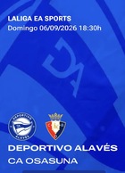 Equipo que ha consolidado trámites para la temporada 26/27, y que por ello ha resultado premiado con dos entradas para presenciar en directo el encuentro de Liga Santander, DeportIvo Alavés - Osasuna.